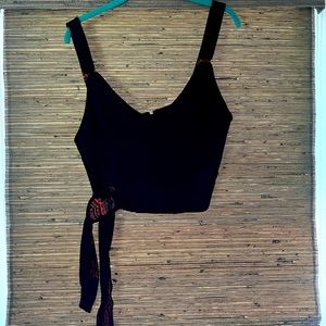 Deleting soon.  Free People never worn crop top.